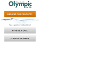 Tablet Screenshot of olympichottubestore.com